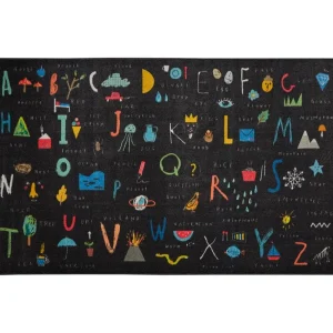 Abc Letters Black 8 Ft. X 10 Ft. Whimsical Area Rug By Mohawk Home | * Hot