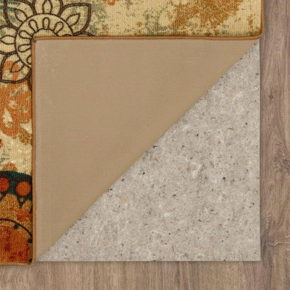 alexa_medallion_brown__ft_5.webp Alexa Medallion Brown 7 Ft. 6 In. X 10 Ft. Indoor/Outdoor Area Rug By Mohawk Home | * Shop
