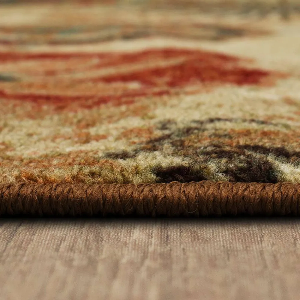 alexa_medallion_brown__ft_6.webp Alexa Medallion Brown 7 Ft. 6 In. X 10 Ft. Indoor/Outdoor Area Rug By Mohawk Home | * Shop