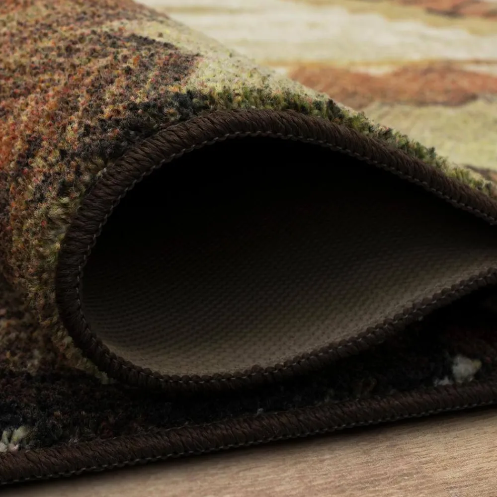 armindale_brown__ft_x__ft_8.webp Armindale Brown 8 Ft. X 10 Ft. Geometric Area Rug By Mohawk Home | * New
