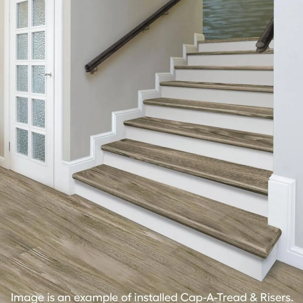 arnica_lake_oak_stair_tre_2.webp Arnica Lake Oak Stair Tread And Reversible Riser Kit 47 In. L X 12-1/8 In. W X 2-3/16 In. T By Cap A Tread | * Fashion