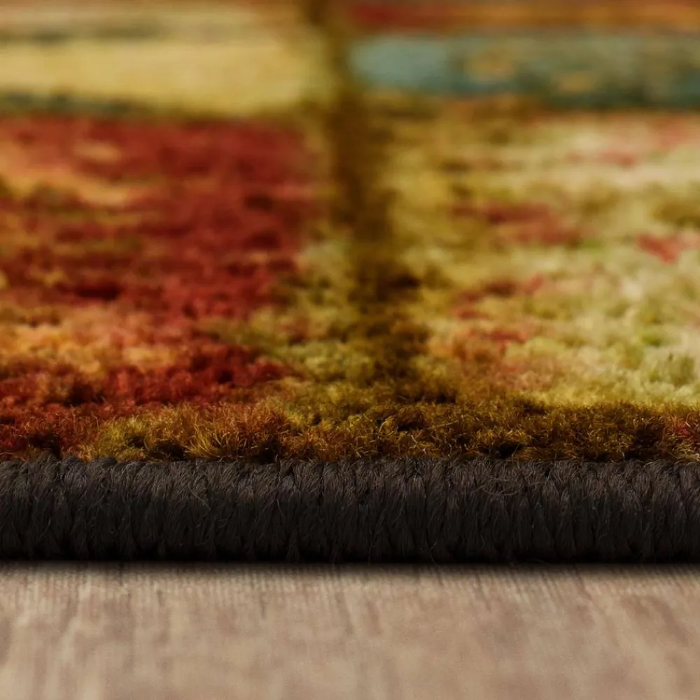 artifact_panel_multi__ft__6.webp Artifact Panel Multi 3 Ft. X 4 Ft. Machine Washable Patchwork Area Rug By Mohawk Home | * Flash Sale