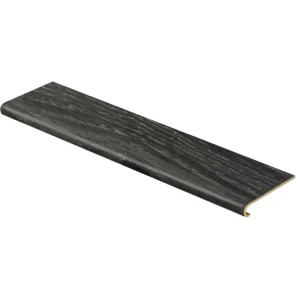 Aspen Oak Black/Noble Oak 47 In. Long X 12-1/8 In. Deep X 1-11/16 In. Height Vinyl Overlay To Cover Stairs 1 In. Thick By Cap A Tread | * Discount