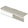 Athabasca Glacier/Pelican Gray 1-11/16 In. T X 12-1/8 In. W X 47 In. L Stair Tread And Reversible Riser Kit By Cap A Tread | * Best