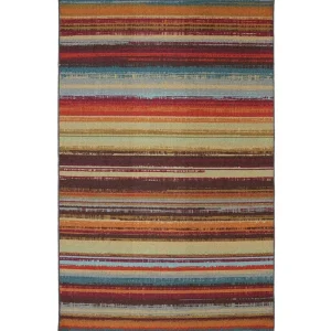 Avenue Stripe Multi 5 Ft. X 8 Ft. Indoor/Outdoor Area Rug By Mohawk Home | * Discount