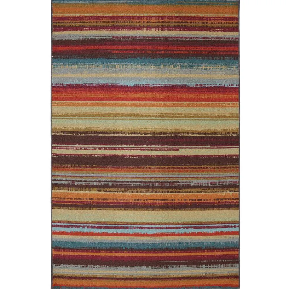 avenue_stripe_multi__ft_x_7.webp Avenue Stripe Multi 5 Ft. X 8 Ft. Indoor/Outdoor Area Rug By Mohawk Home | * Discount