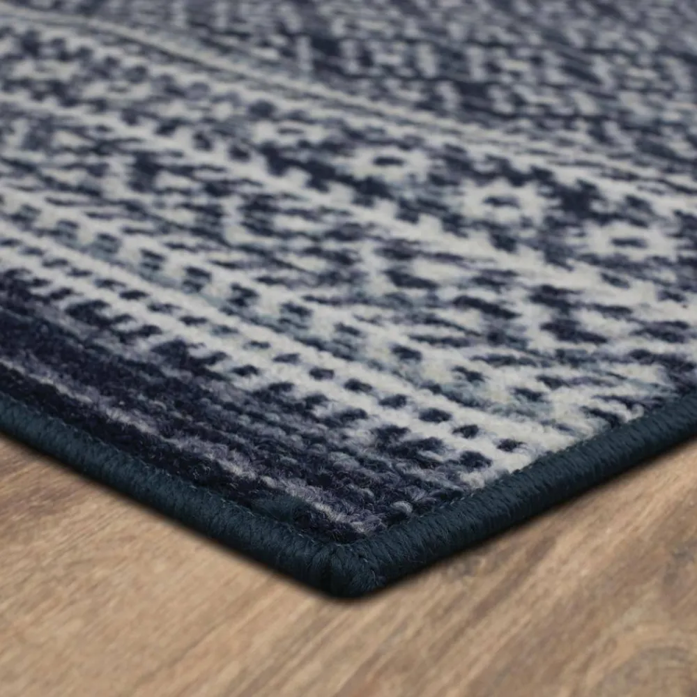 bibury_blue__ft__in_x__ft_4.webp Bibury Blue 1 Ft. 8 In. X 2 Ft. 10 In. Machine Washable Area Rug By Mohawk Home | * Best