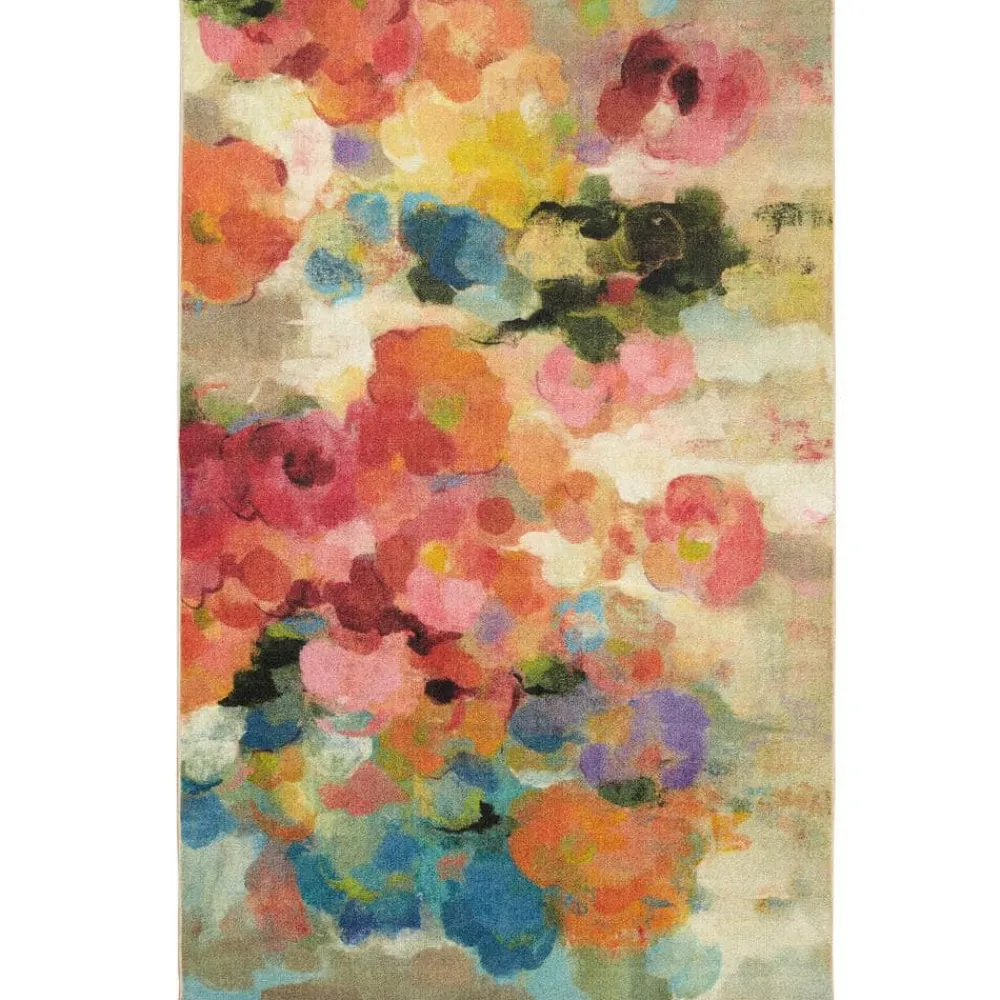 blurred_blossoms_multi__f_0.webp Blurred Blossoms Multi 8 Ft. X 10 Ft. Floral Area Rug By Mohawk Home | * Clearance