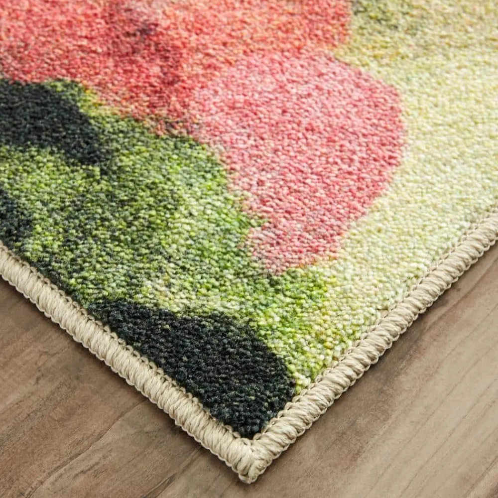 blurred_blossoms_multi__f_6.webp Blurred Blossoms Multi 8 Ft. X 10 Ft. Floral Area Rug By Mohawk Home | * Clearance