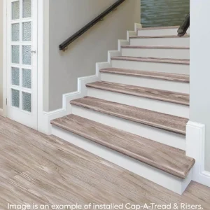 Boca De Yuma 1-11/16 In. T X 12-1/8 In. W X 47 In. L For Stairs 1 In. T Stair Tread And Reversible Riser Kit By Cap A Tread | * Flash Sale