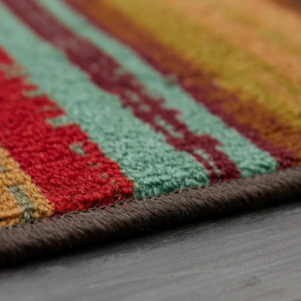boho_stripe_multi__ft_x___6.webp Boho Stripe Multi 2 Ft. X 8 Ft. Machine Washable Striped Runner Rug By Mohawk Home | * Online