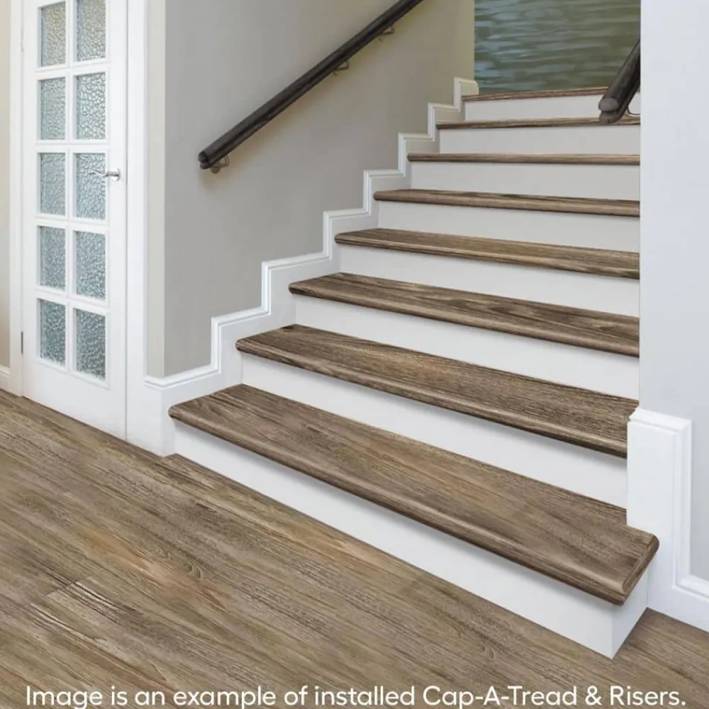 calusa_stair_tread_and_re_2.webp Calusa Stair Tread And Reversible Riser Kit 47 In. L X 12-1/8 In. W X 2-3/16 In. T By Cap A Tread | * Store