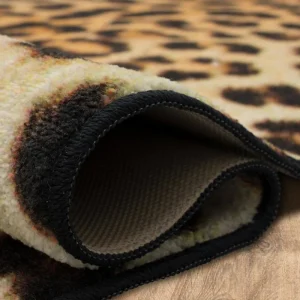 Cheetah Spots Tan 8 Ft. X 10 Ft. Animal Print Area Rug By Mohawk Home | * Cheap