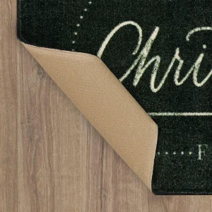 Christmas Tree Farm Black 2 Ft. 6 In. X 4 Ft. 2 In. Machine Washable Area Rug By Mohawk Home | * Fashion