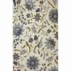 Clarita Blue 5 Ft. X 8 Ft. Floral Area Rug By Mohawk Home | * New