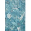 Coastal Splash Aqua 5 Ft. X 8 Ft. Area Rug By Mohawk Home | * Store