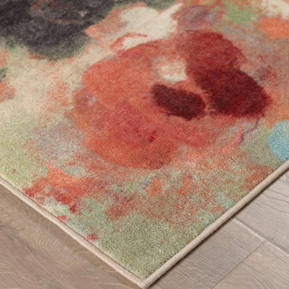 colorful_garden_multi__ft_4.webp Colorful Garden Multi 10 Ft. X 10 Ft. Floral Square Area Rug By Mohawk Home | * Best