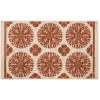 Coral Medallion Spice 1 Ft. 8 In. X 2 Ft. 10 In. Medallion Machine Washable Area Rug By Mohawk Home | * Store