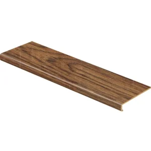 Distressed Brown Hickory 2-3/16 In. T X 2-1/8 In. W X 47 In. L Laminate To Cover Stairs 1-1/8 In. To 1-3/4 In. T By Cap A Tread | * Cheap