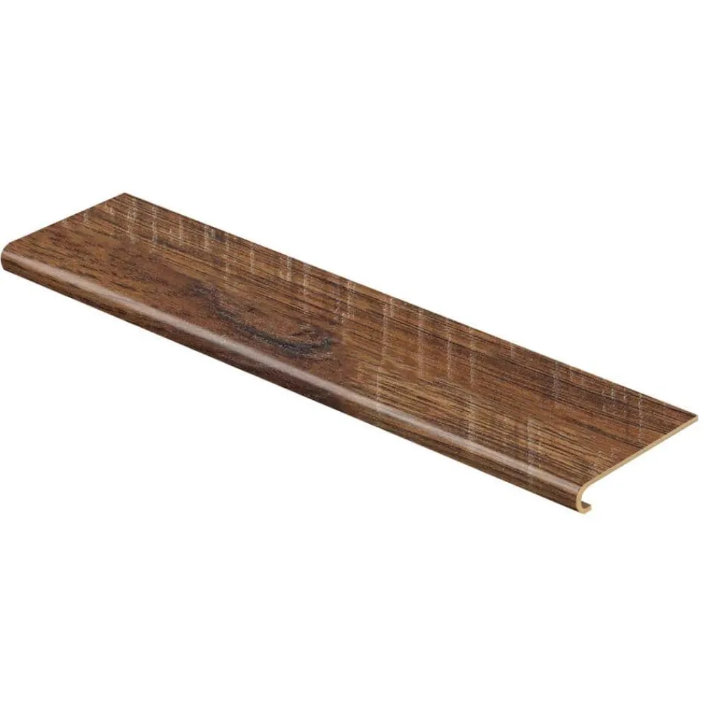 distressed_brown_hickory__0-5.webp Distressed Brown Hickory 94 In. L X 12-1/8 In. W X 1-11/16 In. T Laminate To Cover Stairs 1 In. Thick By Cap A Tread | * Best Sale