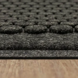 Dots Charcoal 24 In. X 36 In. Impressions Door Mat By Mohawk Home | * Shop
