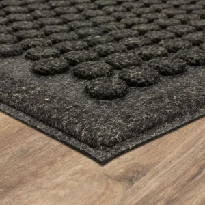 Dots Charcoal 24 In. X 36 In. Impressions Door Mat By Mohawk Home | * Shop