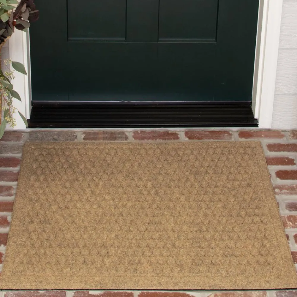 dots_chestnut__in_x__in_i_1.webp Dots Chestnut 36 In. X 48 In. Impressions Door Mat By Mohawk Home | * Discount