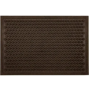 Dots Chocolate 24 In. X 36 In. Impressions Door Mat By Mohawk Home | * Shop