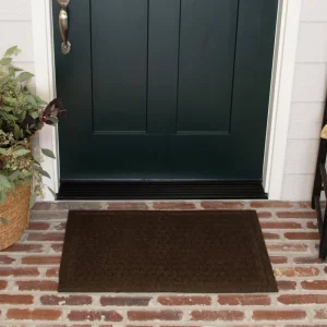 Dots Chocolate 18 In. X 30 In. Impressions Door Mat By Mohawk Home | * Discount