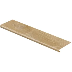 Dusk Cherry/Shea Oak 94 In. L X 12-1/8 In. W X 1-11/16 In. T Vinyl Overlay To Cover Stairs 1 In. Thick By Cap A Tread | * Flash Sale