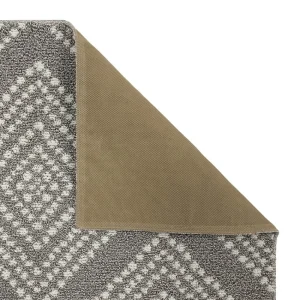 Fairholm Fog/Vaporous Gray 2 Ft. 6 In. X 3 Ft. 9 In. Geometric Machine Washable Area Rug By Mohawk Home | * Best