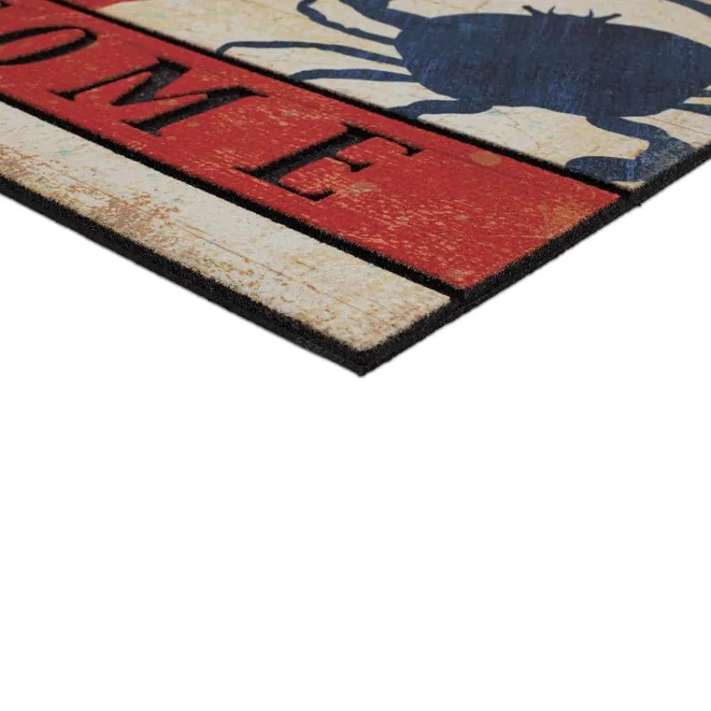 fresh_nautical_welcome__i_2.webp Fresh Nautical Welcome 18 In. X 30 In. Recycled Rubber Door Mat By Mohawk Home | * Best Sale