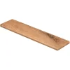 Fresh Oak/Elk Wood 47 In. L X 12-1/8 In. D X 1-11/16 In. H Vinyl Right Return To Cover Stairs 1 In. Thick By Cap A Tread | * Discount