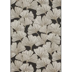 Harbour Blossoms Dark Grey 8 Ft. X 10 Ft. Floral Indoor/Outdoor Area Rug By Mohawk Home | * Outlet