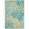 Lagoon Teal 10 Ft. X 13 Ft. Indoor/Outdoor Area Rug By Mohawk Home | * Sale