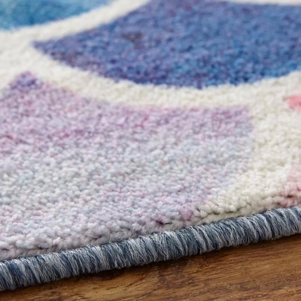 mermaid_scales_pink__ft_x_2.webp Mermaid Scales Pink 5 Ft. X 8 Ft. Whimsical Area Rug By Mohawk Home | * Sale