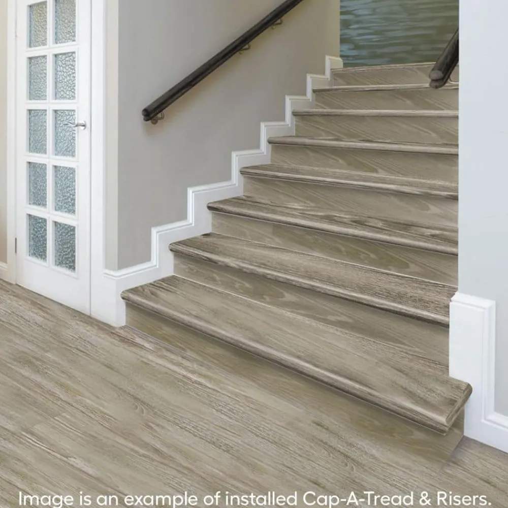 moonstone_stair_tread_and_3.webp Moonstone Stair Tread And Reversible Riser Kit 47 In. L X 12-1/8 In. W X 2-3/16 In. T By Cap A Tread | * Sale