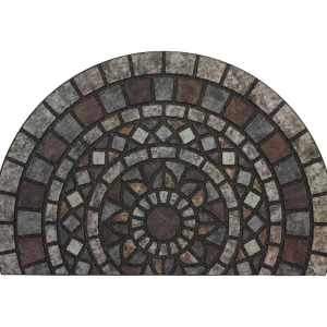 Mosaic Mythos Stone Slice 23 In. X 35 In. Doorscapes Estate Mat By Mohawk Home | * Sale