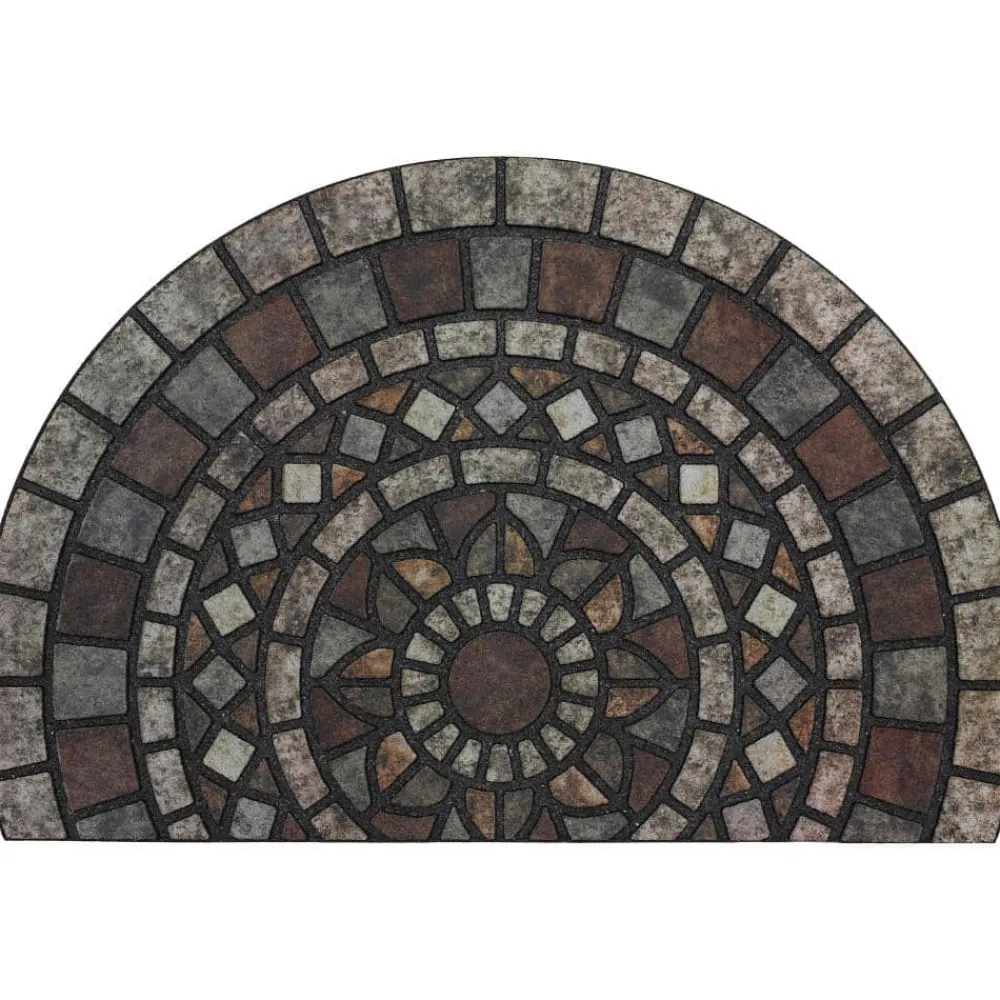 mosaic_mythos_stone_slice_0.webp Mosaic Mythos Stone Slice 23 In. X 35 In. Doorscapes Estate Mat By Mohawk Home | * Sale
