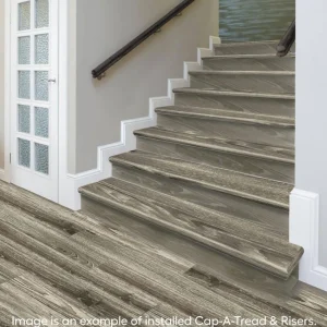 Oaxaca Valley Gray Stair Tread And Reversible Riser Kit 47 In. L X 12-1/8 In. W X 1-11/16 In. T For Stairs 1 In. T By Cap A Tread | * Discount