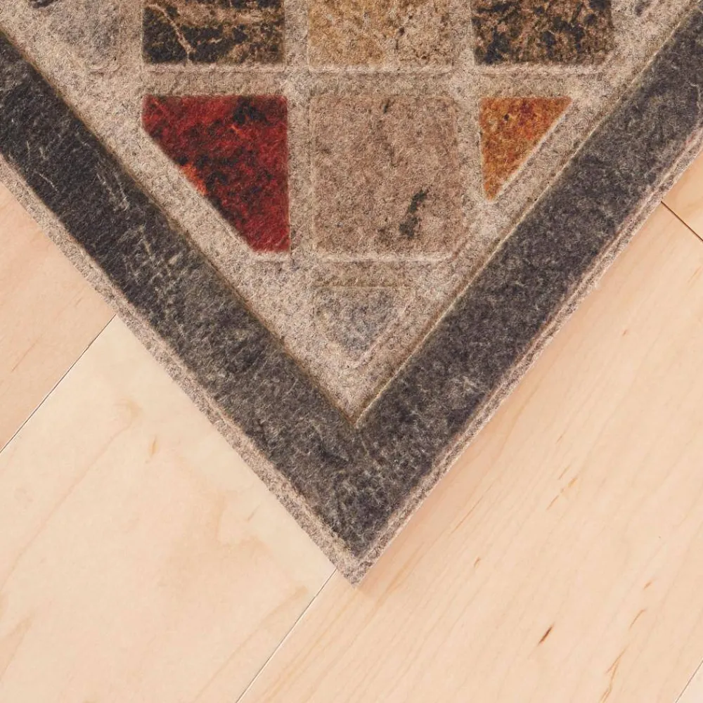ornamental_brick__in_x__i_3.webp Ornamental Brick 24 In. X 48 In. Door Mat By Mohawk Home | * Best Sale