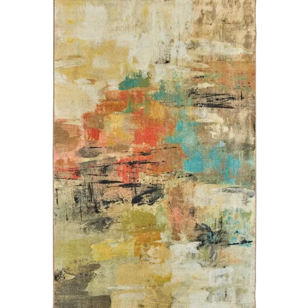 painted_gaze_metropolitan_0.webp Painted Gaze Metropolitan Tan 8 Ft. X 10 Ft. Abstract Area Rug By Mohawk Home | * Online