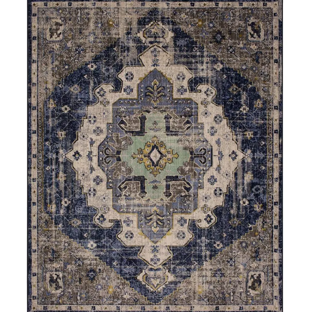 pantaleone_indigo__ft_x___0.webp Pantaleone Indigo 8 Ft. X 10 Ft. Oriental Area Rug By Mohawk Home | * Clearance