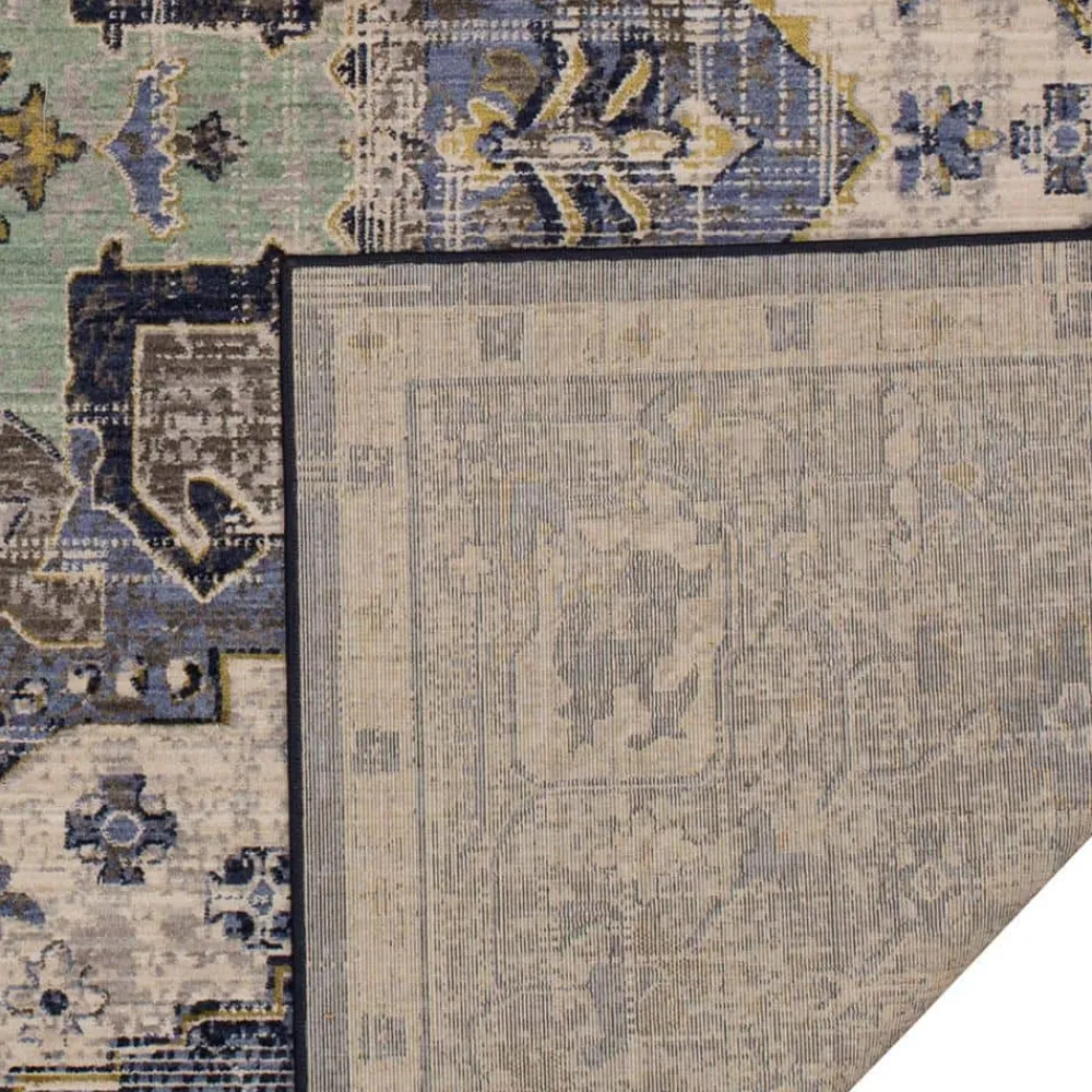 pantaleone_indigo__ft_x___5.webp Pantaleone Indigo 8 Ft. X 10 Ft. Oriental Area Rug By Mohawk Home | * Clearance