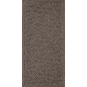 Parquet Impressions Jacquard Flagstone 36 In. X 60 In. Recycled Rubber Indoor/Outdoor Door Mat By Mohawk Home | * Cheap