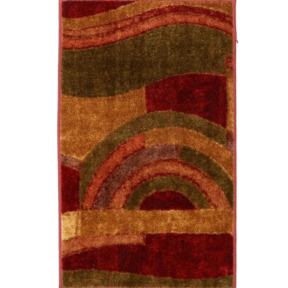 piscasso_wine__ft_x__ft_m_0-1.webp Piscasso Wine 3 Ft. X 4 Ft. Machine Washable Abstract Area Rug By Mohawk Home | * Discount