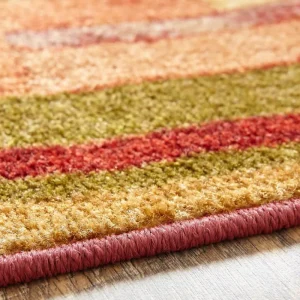 Piscasso Wine 2 Ft. X 5 Ft. Machine Washable Abstract Runner Rug By Mohawk Home | * Flash Sale