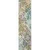 Radiance Aqua 1 Ft. 8 In. X 6 Ft. Machine Washable Floral Runner Rug By Mohawk Home | * Discount