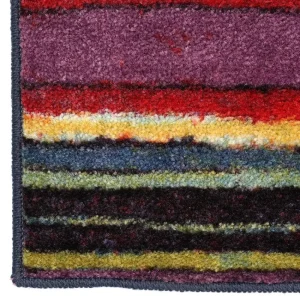 Rainbow Multi 2 Ft. X 8 Ft. Machine Washable Striped Runner Rug By Mohawk Home | * Online