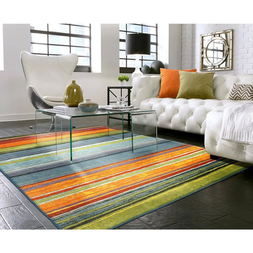 rainbow_multi__ft_x__ft_s_1.webp Rainbow Multi 5 Ft. X 8 Ft. Striped Area Rug By Mohawk Home | * Best Sale
